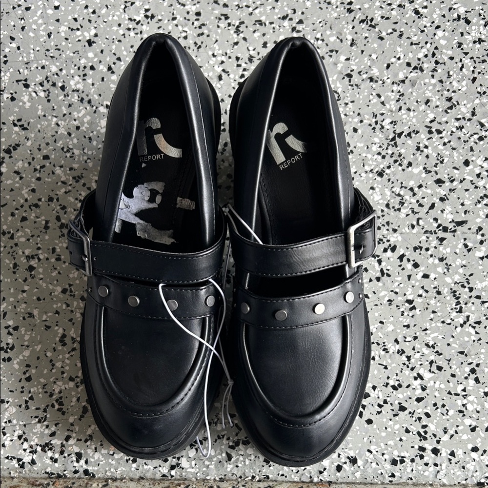 Black Leather women’s Shoes